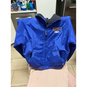 Vintage AMS Oil Synthetic Lubricants Jacket Size L